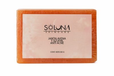 Jabó avena y azufre 100 gr